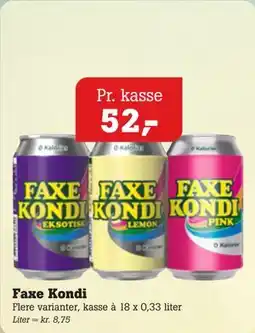 Poetzsch Padborg Faxe Kondi tilbud