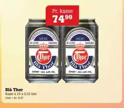 Poetzsch Padborg Blå Thor tilbud