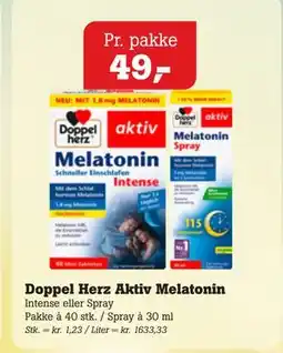 Poetzsch Padborg Doppel Herz Aktiv Melatonin tilbud