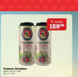 Poetzsch Padborg Paulaner Weissbier tilbud