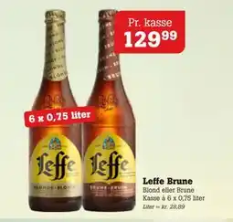 Poetzsch Padborg Leffe Brune tilbud