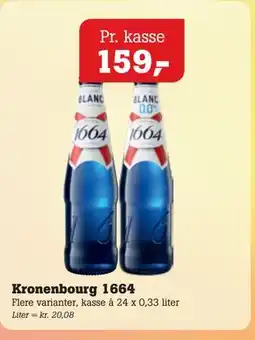 Poetzsch Padborg Kronenbourg 1664 tilbud