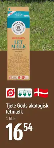 Føtex Tjele Gods økologisk letmælk tilbud