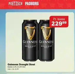 Poetzsch Padborg Guinness Draught Stout tilbud