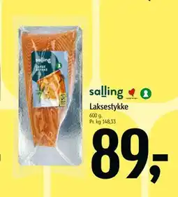 Føtex Laksestykke tilbud