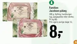 Føtex Familien Jacobsen pålæg tilbud
