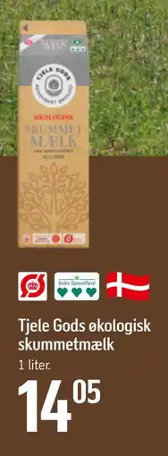 Føtex Tjele Gods økologisk skummetmælk tilbud