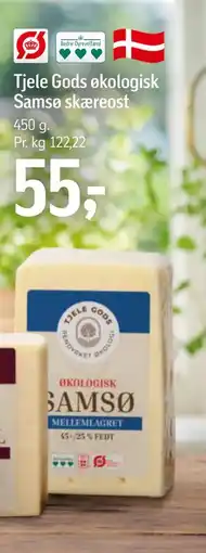 Føtex Tjele Gods økologisk Samsø skæreost tilbud