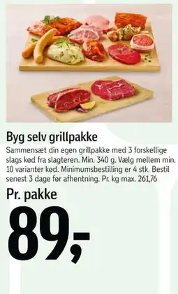 Føtex Byg selv grillpakke tilbud
