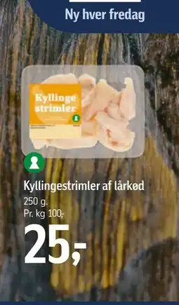 Føtex Kyllingestrimler af lårkød tilbud