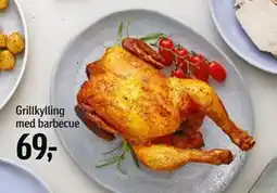 Føtex Grillkylling med barbecue tilbud