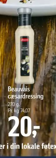 Føtex Beauvais cæsardressing tilbud