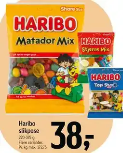 Føtex Haribo slikpose tilbud