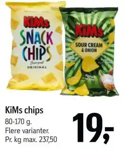 Føtex KiMs chips tilbud