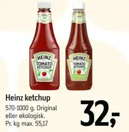 Føtex Heinz ketchup tilbud