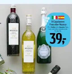 Føtex Il Capolavoro Free eller Nozeco tilbud