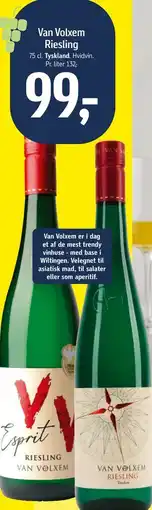Føtex Van Volxem Riesling tilbud