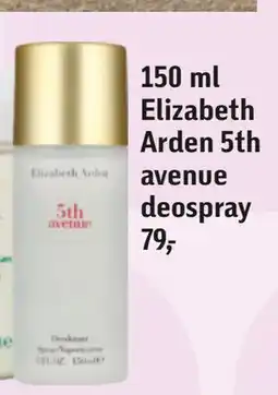 Føtex Elizabeth Arden 5th avenue deospray tilbud