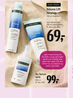 Føtex Dry Texture spray tilbud