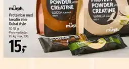 Føtex Proteinbar med kreatin eller Dubai style tilbud