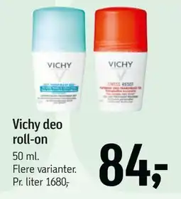 Føtex Vichy deo roll-on tilbud