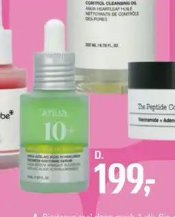 Føtex Anua Azelaic Acid 10 redness soothing serum tilbud
