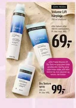 Føtex Volume Lift hårpleje tilbud