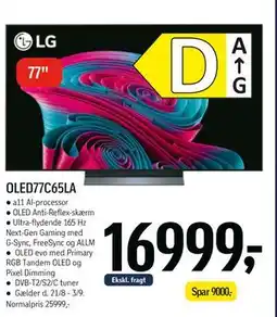 Føtex LG OLED77C65LA tilbud