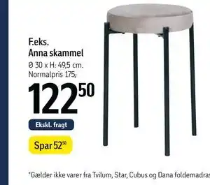 Føtex Anna skammel tilbud