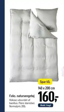 Føtex natursengetøj tilbud