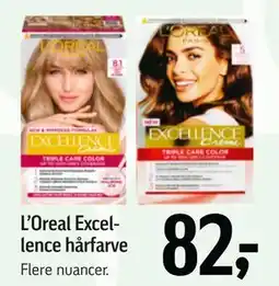 Føtex L’Oreal Excellence hårfarve tilbud
