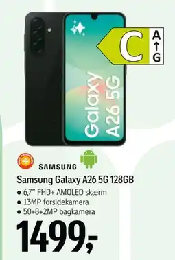 Føtex Samsung Galaxy A26 5G 128GB tilbud