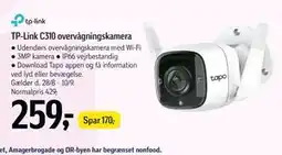 Føtex TP-Link C310 overvågningskamera tilbud
