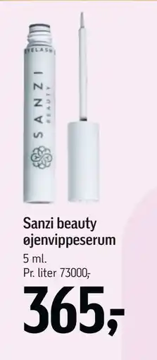 Føtex Sanzi beauty øjenvippeserum tilbud