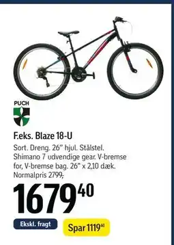 Føtex Blaze 18-U tilbud