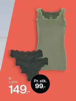 Føtex Undertrøje eller 2-pak trusser tilbud