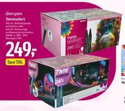 Føtex dan-pen Twinmarkers tilbud