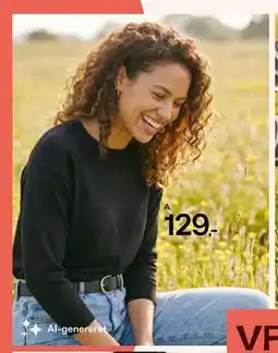 Føtex Strik med 3/4 ærmer tilbud