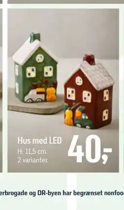 Føtex Hus med LED tilbud
