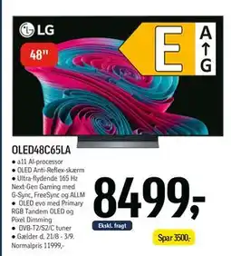 Føtex LG OLED48C65LA tilbud