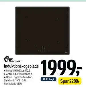 Føtex Induktionskogeplade tilbud