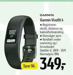 Føtex Garmin Vivofit 4 tilbud
