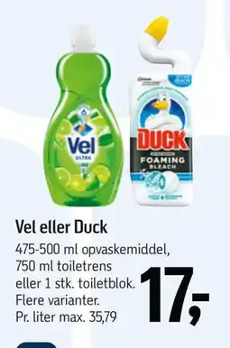 Føtex Vel eller Duck tilbud