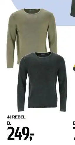 Føtex JJ REBEL Strik tilbud