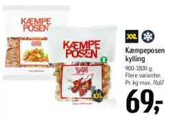 Føtex Kæmpeposen kylling tilbud