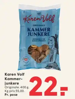 SPAR Karen Volf Kammerjunkere tilbud