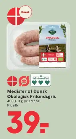 SPAR Medister af Dansk Økologisk Frilandsgris tilbud