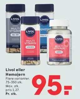 SPAR Livol (kosttilskudd) tilbud