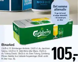 Føtex Carlsberg Pilsner (pakke) tilbud
