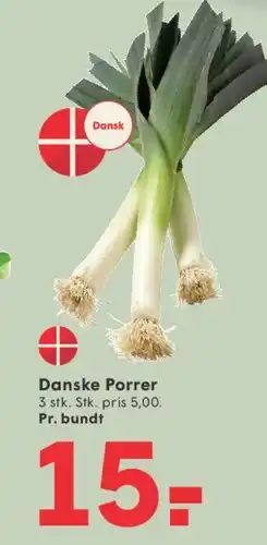 SPAR Danske Porrer tilbud